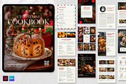 Digital Christmas Cookbook Template, a Magazine Template by BrandPacks (Thumbnail 2 of 5)