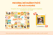 Funky Pets Instagram Story Templates, a Social Media Template by Hell Yeah Designs (Thumbnail 11 of 11)