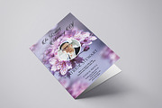 Floral Funeral Program Template, a Brochure Template by Template Shop (Thumbnail 3 of 5)