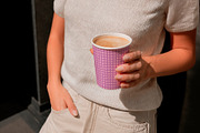 Takeaway Paper Coffee Cup Mockup, a Cups & Container Mockup by The Rose Project (Thumbnail 3 of 3)