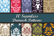 Set of 28 Damask Seamless Patterns, a Pattern Graphic by Pavel Vectors (Thumbnail 3 of 3)