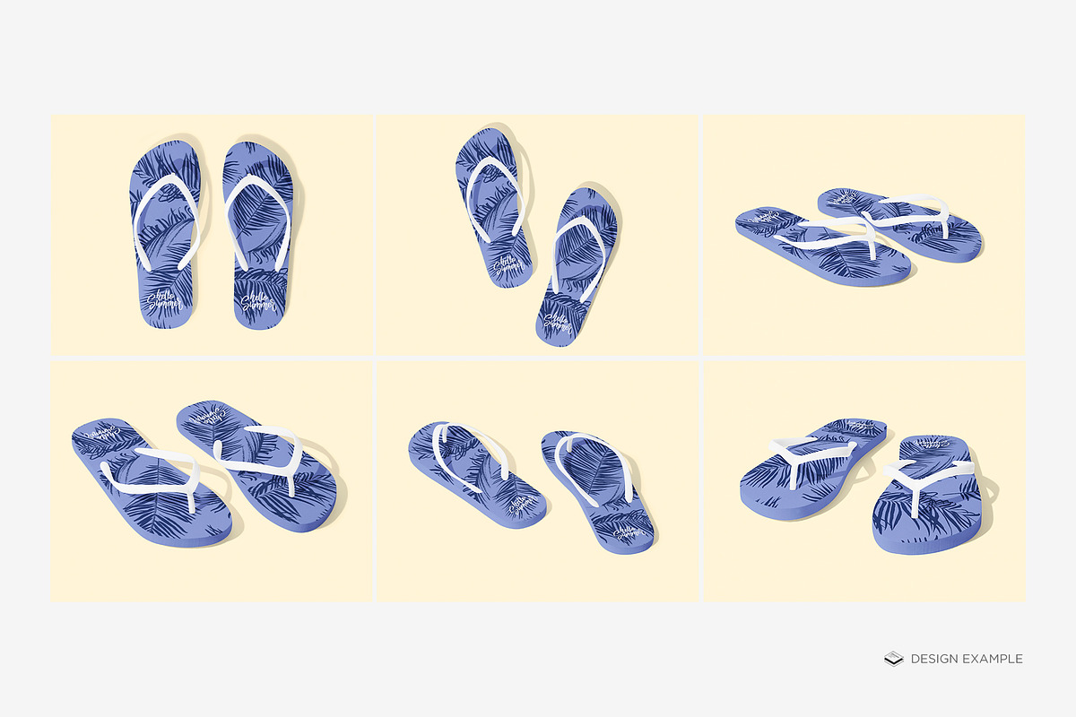 Flip Flops Mock-up, an Apparel Mockup by Branda Keeps (Photo 5 of 17)