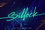 Billock Script font, a Script Font by alit design (Thumbnail 1 of 15)