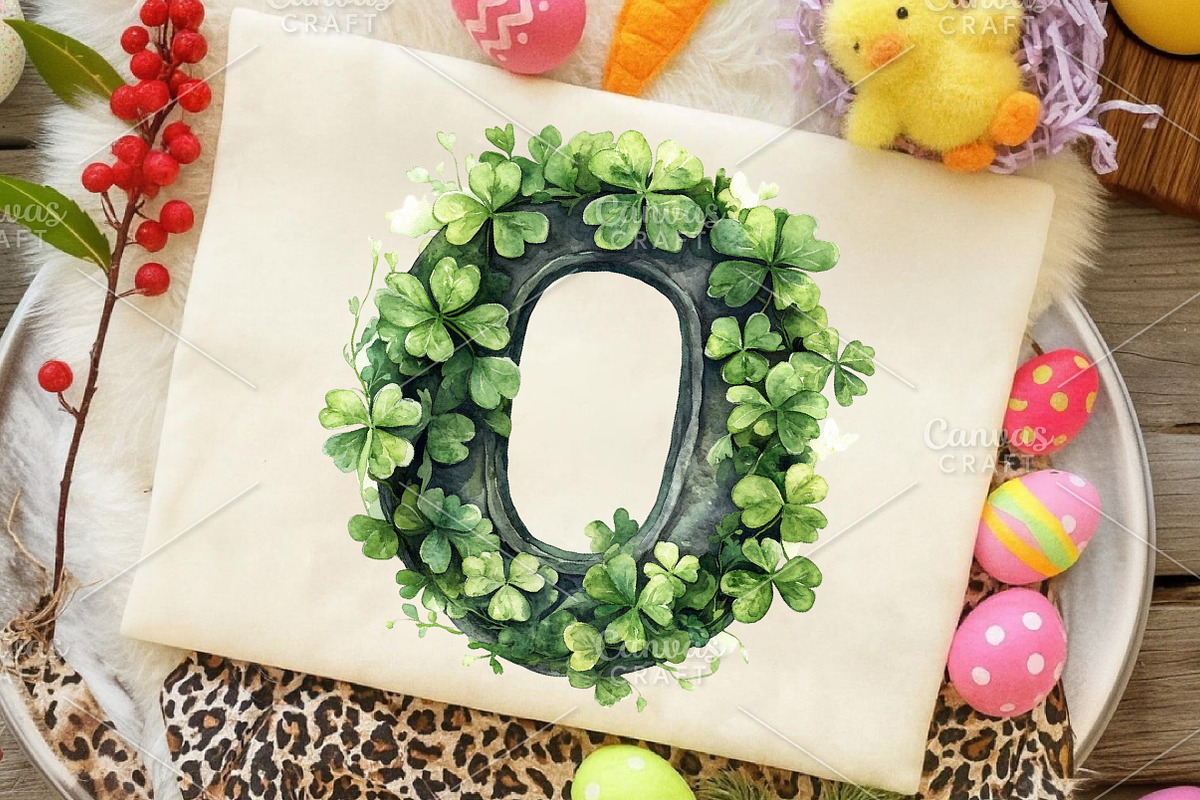 Watercolor St Patrick's Day Clipart, an Illustration by Canvas Craft (Photo 4 of 6)