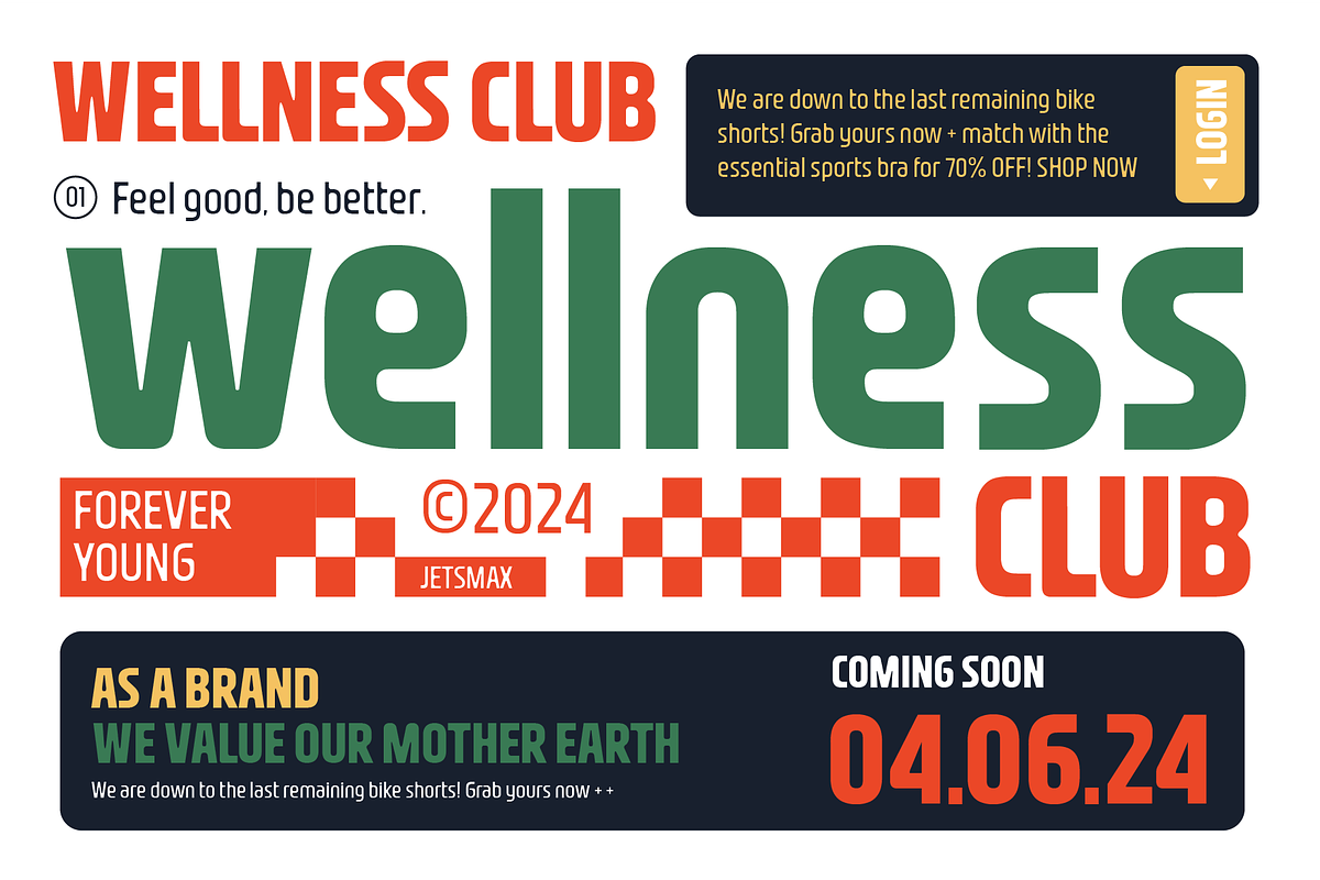 Nasional Sans, a Font by Jetsmax® Studio (Photo 7 of 10)