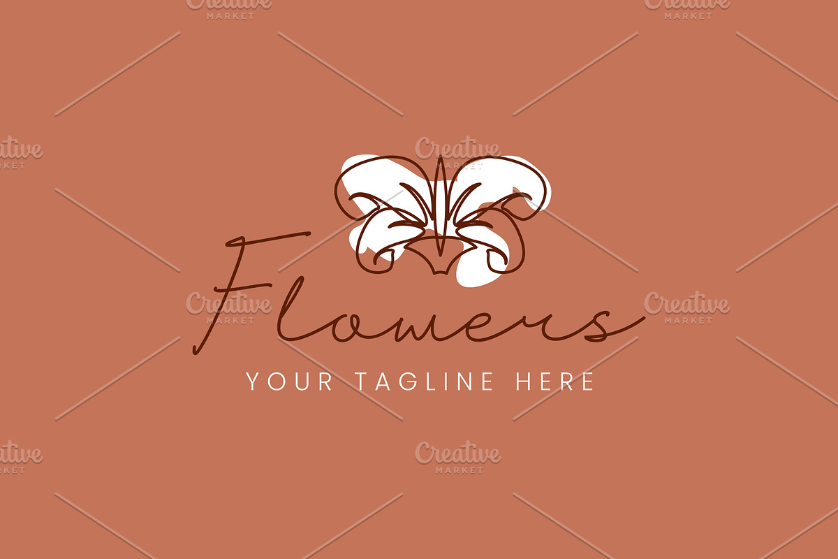 Beauty studio logos in a minimalist, a Branding & Logo Template by Dyn Studio