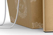 Kraft Flower Box Mockup, a Packaging Mockup by Reformer Mockup (Thumbnail 5 of 5)
