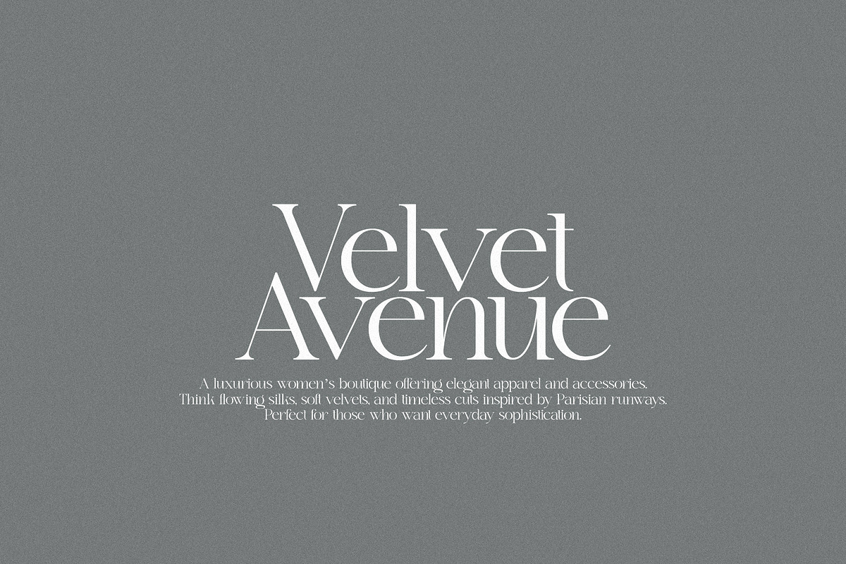 Melange - Elegant Serif, a Serif Font by Mikhail Kitsune (Photo 2 of 8)