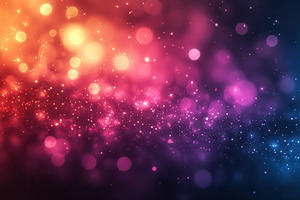 Colorful abstract background with gl, a Photo by Tanuart
