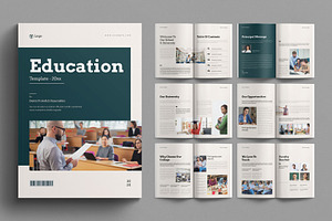 Education Brochure Template, a Brochure Template by E-Type