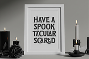 Spooky Memories - Halloween Font, a Serif Font by Keithzo (Thumbnail 4 of 9)
