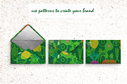 Vegan Food | Patterns and more, a Food Illustration by Retro Graphic Box (Thumbnail 6 of 9)