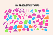 140+ procreate riso shape stamps, a Brush Add-On by laura.design (Thumbnail 2 of 10)