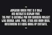 Jopersag Brush, a Handwritten Font by QR Design Studio (Thumbnail 7 of 10)