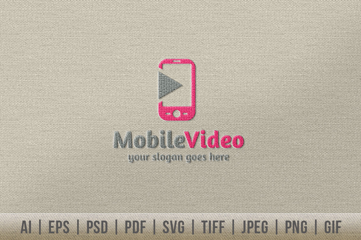 Mobile Video Logo, a Branding & Logo Template by Dotnpix (Photo 1 of 5)