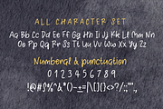 Happy First Day is a duo font, a Handwritten Font by Brown Cupple (Thumbnail 5 of 6)