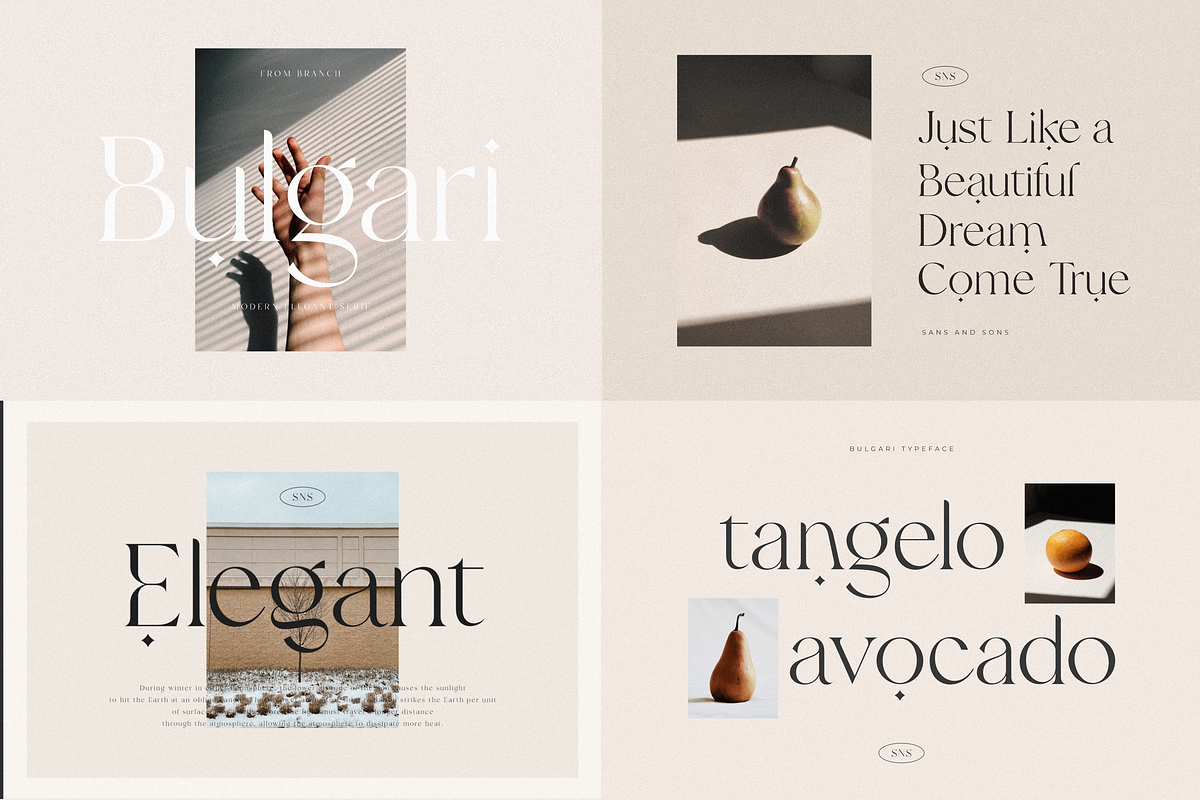 Modern Elegant Font Bundle - SALE, a Serif Font by Sans & Sons (Photo 10 of 11)