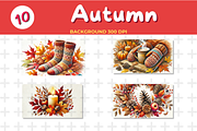 Watercolor Autumn Background – High-, a Background Graphic by John_Walker (Thumbnail 2 of 4)