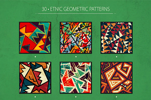 Etnic Geometric Patterns