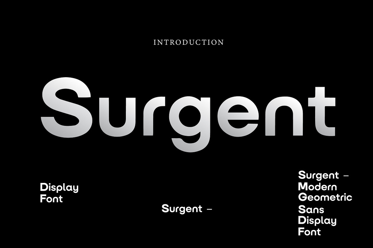 Surgent, a Sans Serif Font by Wow Magic (Photo 1 of 3)
