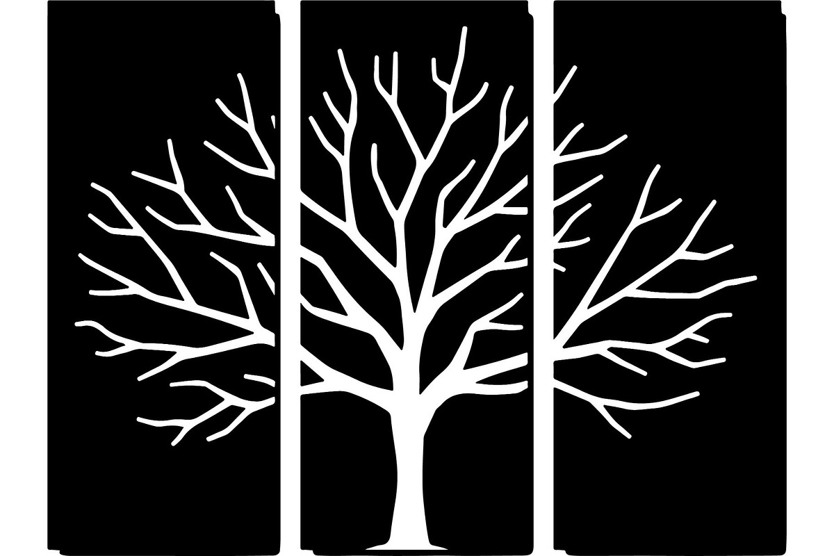 Leafless Tree Silhouette SVG Bundle, an Object Graphic by Designer_Momina (Photo 11 of 20)