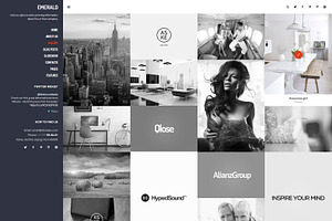 Emerald -Creative Portfolio WP Theme