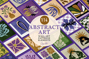 Abstract art & patterns collection