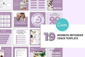 Life Coach Templates Canva Coachin