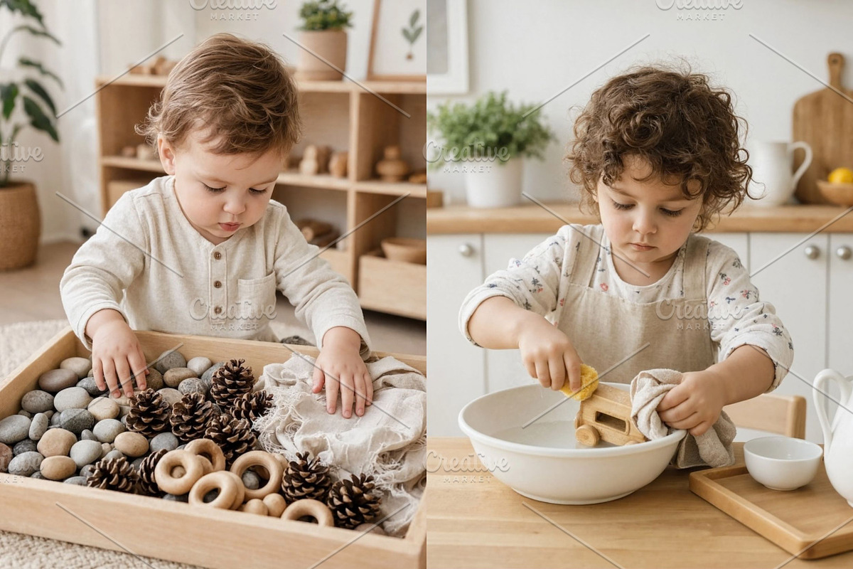 Montessori Play Stock Photo, a School & Education Photo by Selenique Studio (Photo 7 of 11)