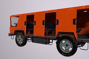 Service Car MOLE 3D Model