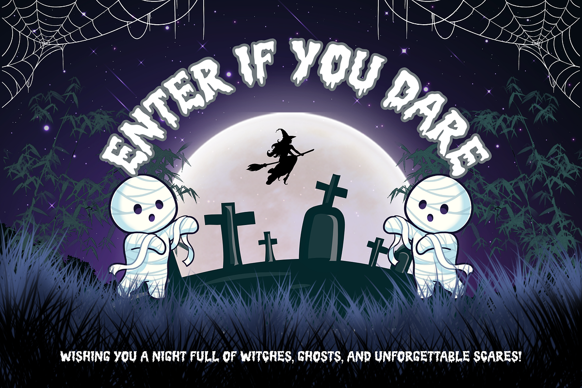 Haunted Palace is a Halloween font, a Handwritten Font by Brown Cupple (Photo 9 of 11)