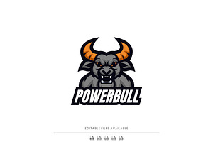 Bull Mascot Logo Design, a Branding & Logo Template by Artnivora.Std