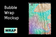 WRAP - 1 Bubble Wrap Texture Mockup, a Mockup by Bolderaja1 Studio (Thumbnail 1 of 7)