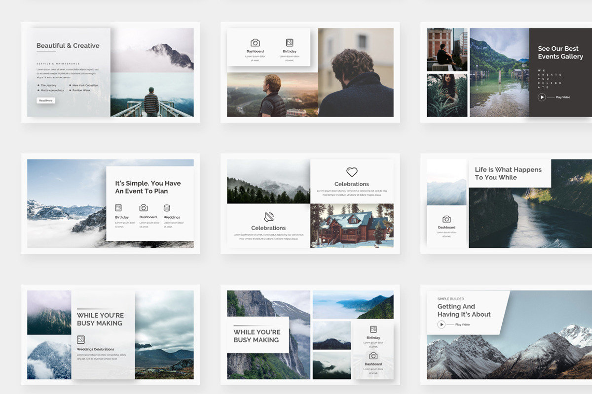 Project Status Powerpoint Bundle, a Presentation Template by One Percent Studio (Photo 8 of 34)