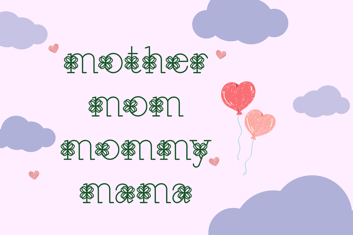 Pretty Flowers Font, a Script Font by Cutie_Kate_Studio (Photo 5 of 11)