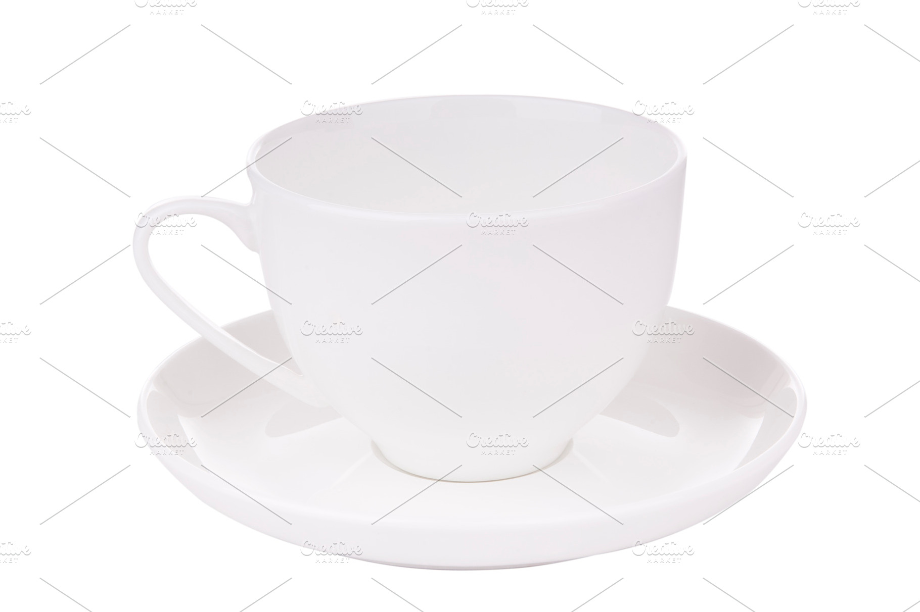 White Teacup Isolated, a Food & Drink Photo by THP Creative