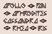 Elthar - Mythology Display Font, a Sans Serif Font by Pandeka Studio (Thumbnail 2 of 9)