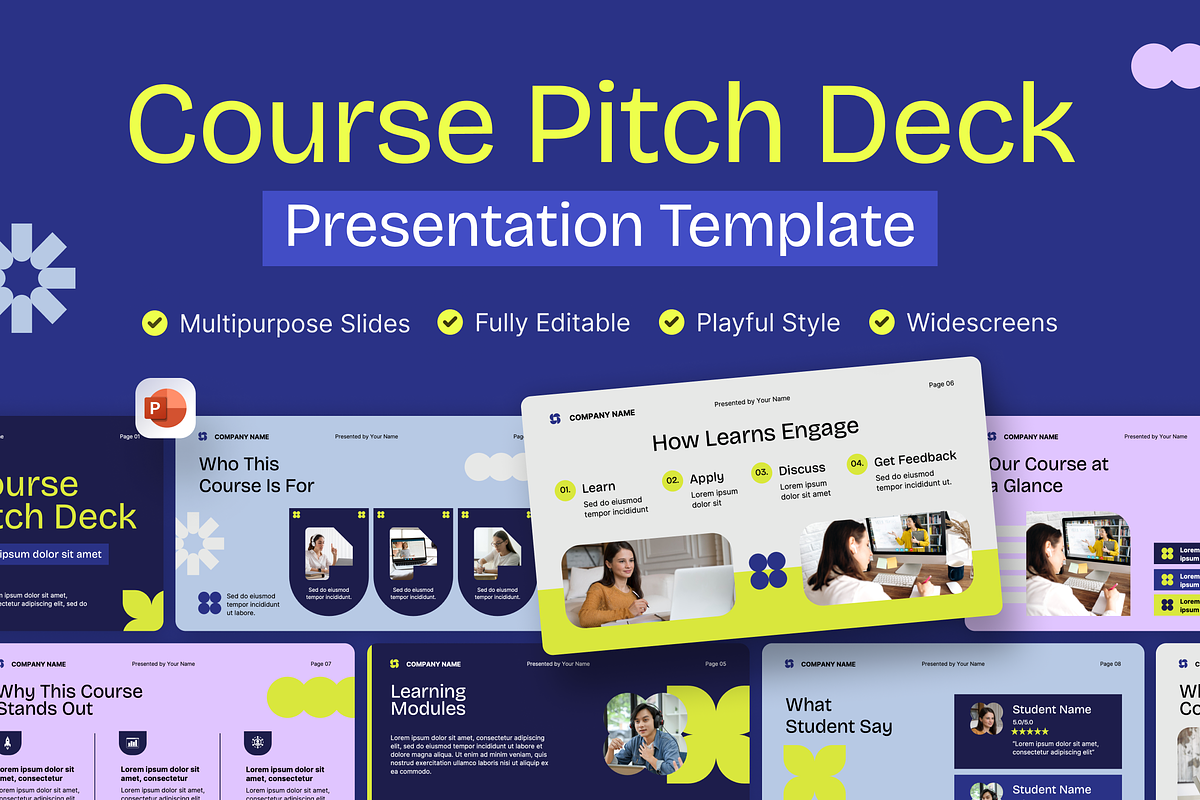 Course Pitch Deck Presentation