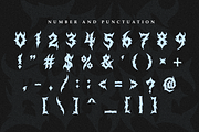 Zeus Borne | Brutal Death Metal Font, a Symbol Font by Masyafi Studio (Thumbnail 3 of 8)