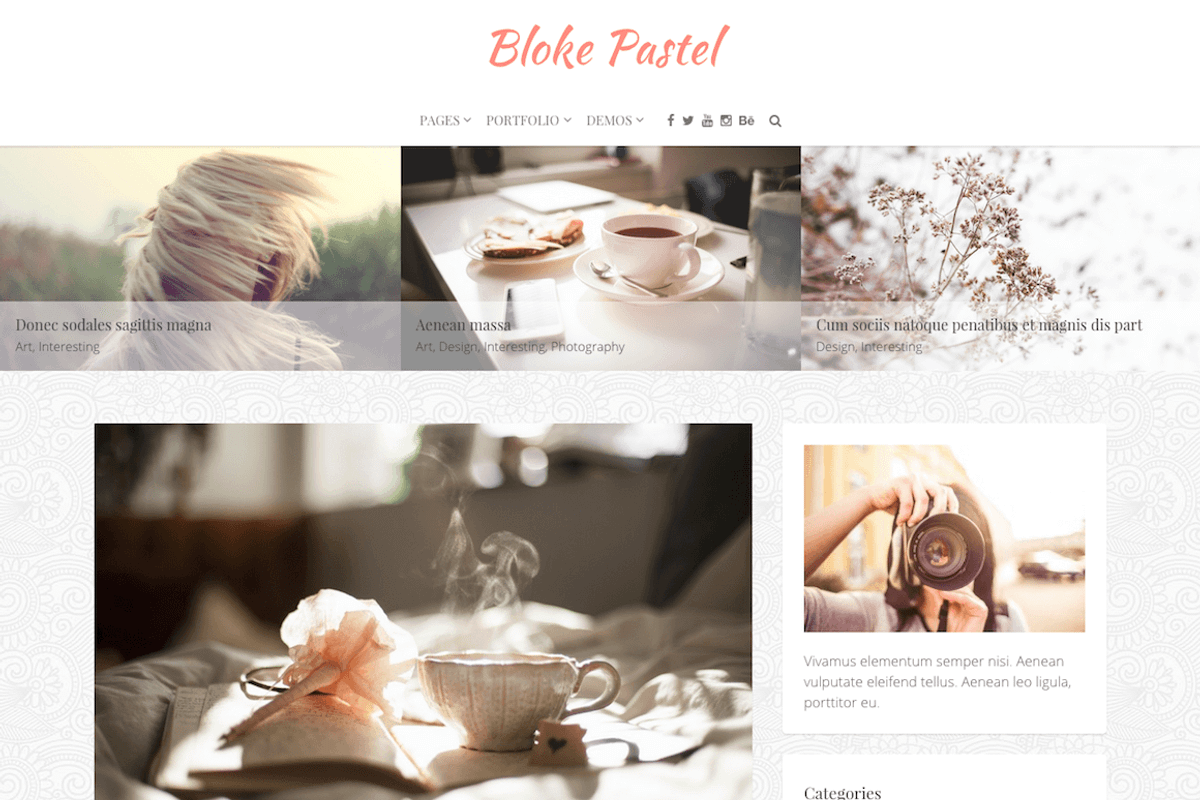 Blóke • Minimalistic | Complex Theme, a WordPress Template by THEMEAB.com (Photo 2 of 5)