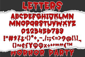 Horror Party Font