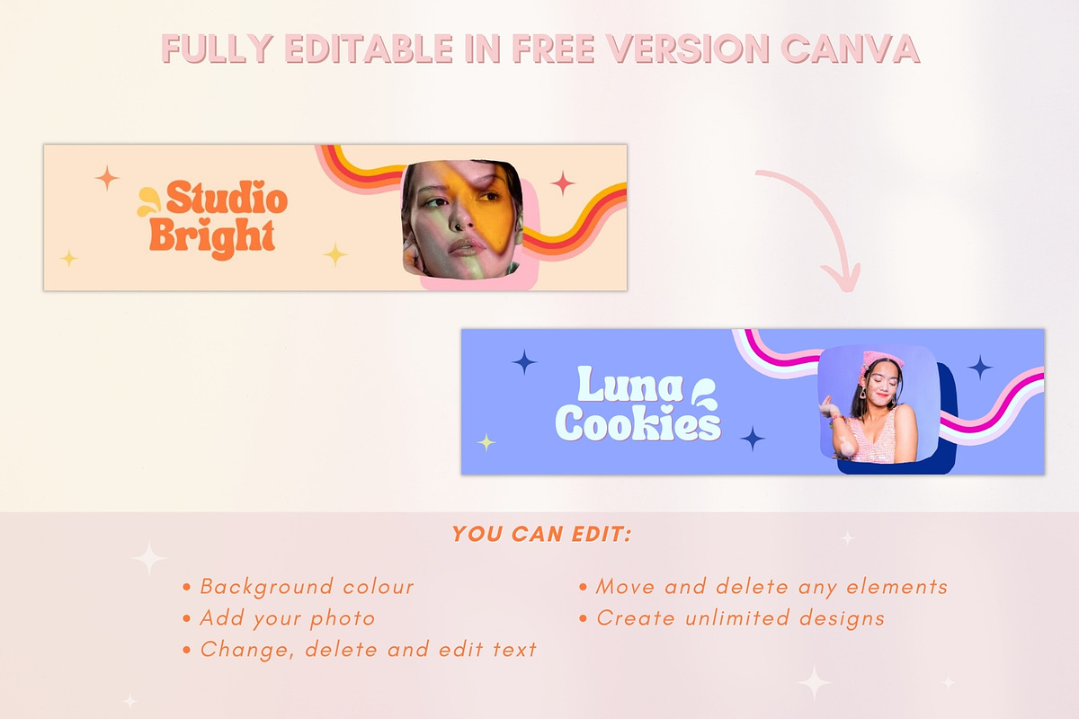 Retro Etsy Shop Branding Kit, a Websites & App Template by Boltik Studio (Photo 3 of 7)