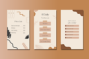 Creamy List Instagram Collection, a Social Media Template by Palm Creatives (Thumbnail 4 of 7)