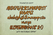 Freaknstein Horror Font Duo, a Sans Serif Font by Rillatype (Thumbnail 9 of 9)