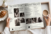 Birthday Newspaper Print Template, a Magazine Template by Shajib Shikder (Thumbnail 2 of 10)