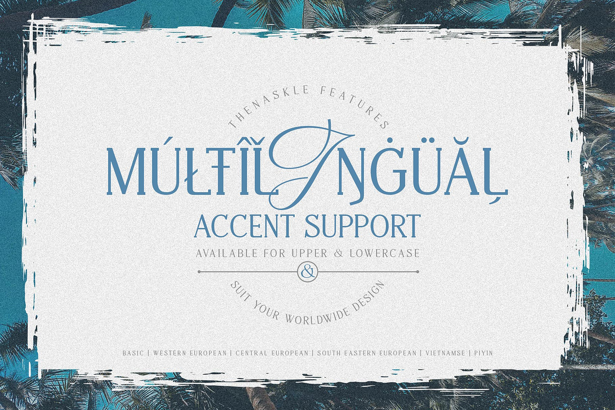 Thenaskle typeface, a Serif Font by alit design (Photo 11 of 16)