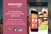 Wohoo – Newsletter HTML Template, an Email Template by ZippyPixels (Thumbnail 1 of 4)