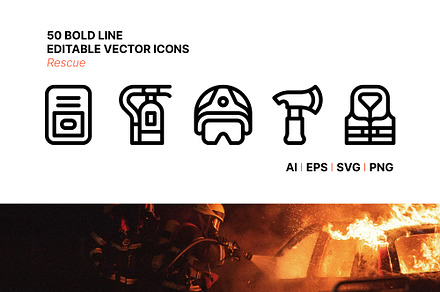 50 Rescue Icons