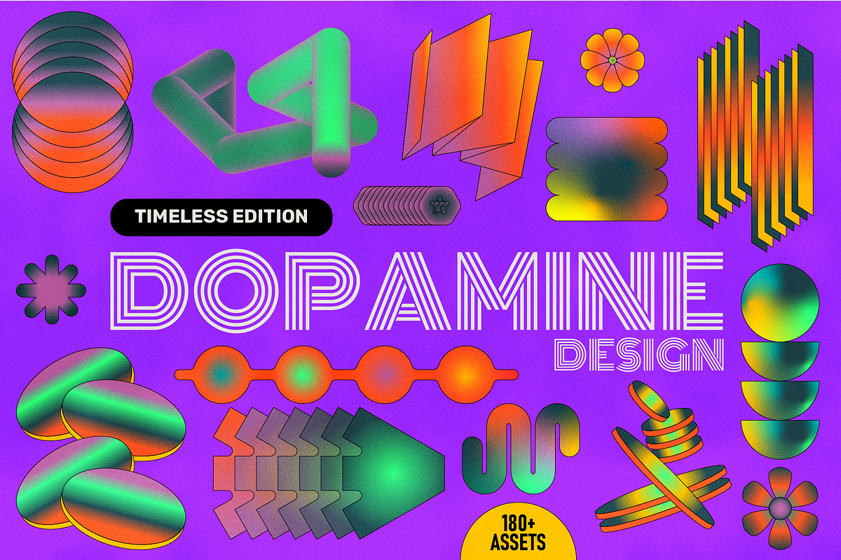 DOPAMINE Vector Clipart + Posters, an Object Graphic by angelainthefields (Photo 1 of 20)