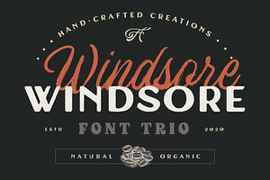 Windsore Font Trio